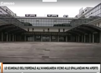 SPRECHI SANITA’: ALLO SPALLANZANI UN BUNKER COSTATO 54 MILIARDI E’ INUTILIZZATO. PER FUORI DAL CORO, il servizio di Angela Camuso