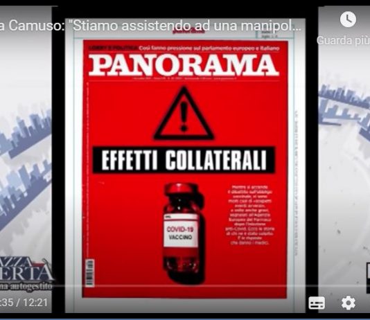 “REALTA’ MANIPOLATA”: Angela Camuso firma la copertina di Panorama e racconta la sua inchiesta sugli effetti collaterali