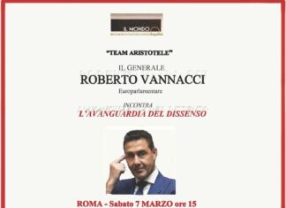 IL GENERALE VANNACCI INCONTRA IL DISSENSO, ROMA, 7 MARZO 2020
