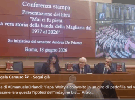IN SENATO LA PRESENTAZIONE DI MAI CI FU PIETA’ ALLA SUA ULTIMA EDIZIONE AMPLIATA E AGGIORNATA AL 2026, CON NOVITA’ INEDITE SU EMANUELA ORLANDI