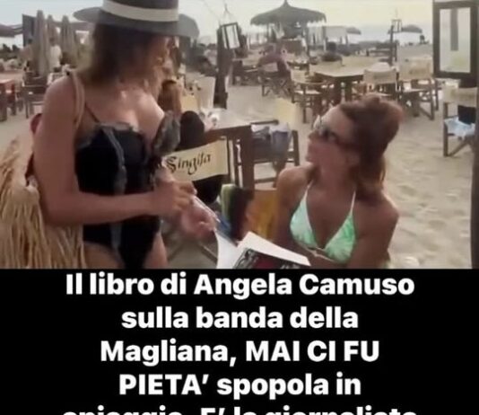 LA BANDA DELLA MAGLIANA IN SPIAGGIA: SPOPOLA A FREGENE MAI CI FU PIETA’ CON L’AUTOGRAFO DI ANGELA CAMUSO